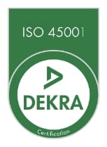 Logo DEKRA certification ISO 45001